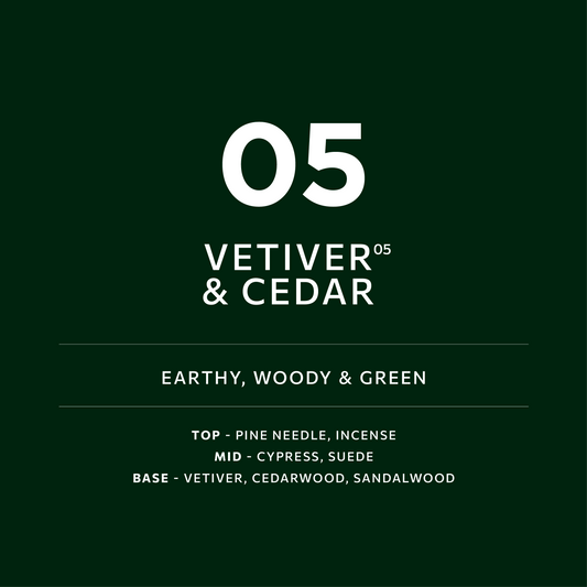 Vetiver & Cedar 05 Body Wash | 750ML
