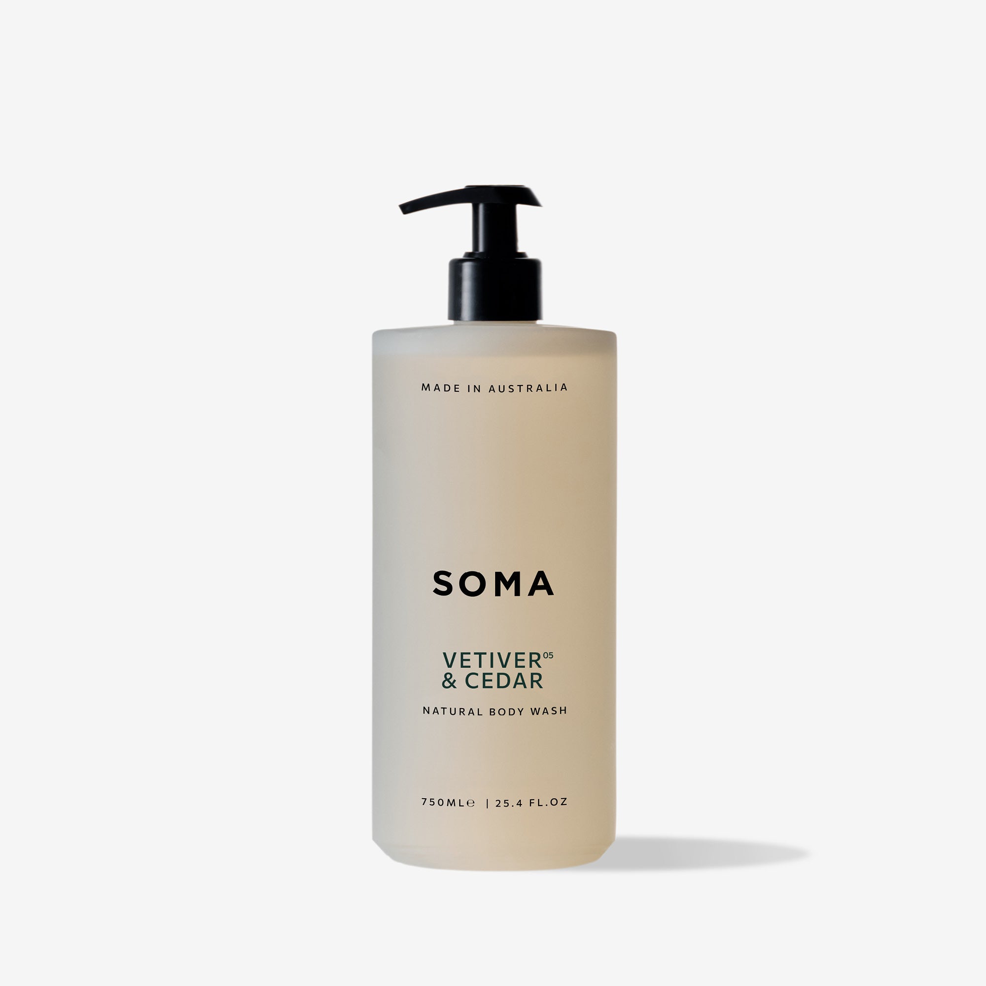 Vetiver & Cedar 05 | Natural Body Wash | 750ML – SOMA