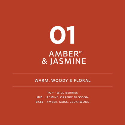 Amber & Jasmine 01 Body Wash | 750ML