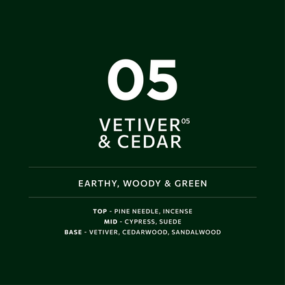 Vetiver & Cedar 05 Body Wash | 750ML